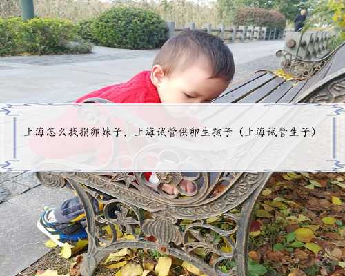上海怎么找捐卵妹子，上海试管供卵生孩子（上海试管生子）