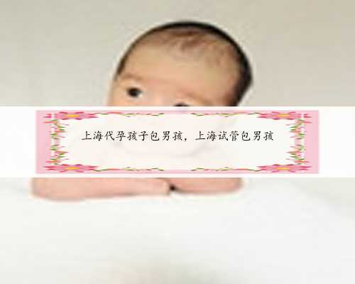 上海代孕孩子包男孩，上海试管包男孩