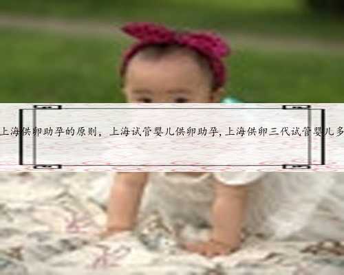 上海供卵助孕的原则，上海试管婴儿供卵助孕,上海供卵三代试管婴儿多