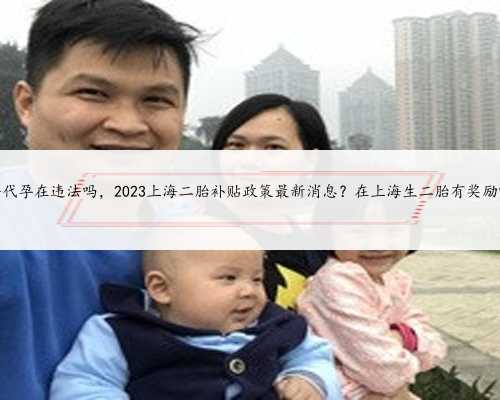 上海代孕在违法吗，2023上海二胎补贴政策最新消息？在上海生二胎有奖励吗？